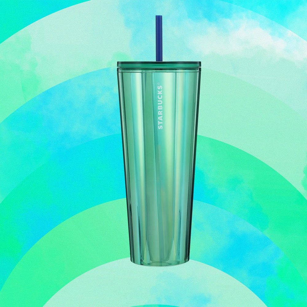 Starbucks Summer 2022 Lime Green Acrylic Tumbler Cold Cup Venti 24oz